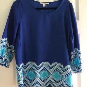 Francescas blue blouse